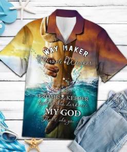 Comfortable Jesus Hawaiian Shirt My God That Is Who You Are Jesus Holding Hand 1 1