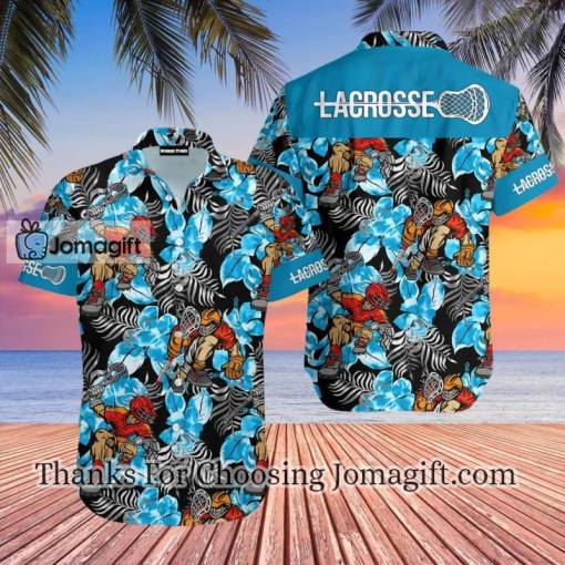 [Comfortable] Lacrosse Floral Hawaiian Shirt