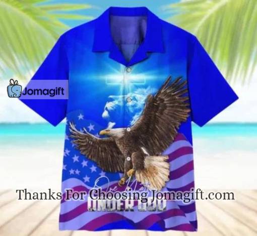 [Comfortable] One Nation Under God Hawaiian Shirt