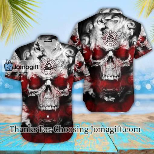 [Comfortable] Skull Viking Hawaiian Shirt