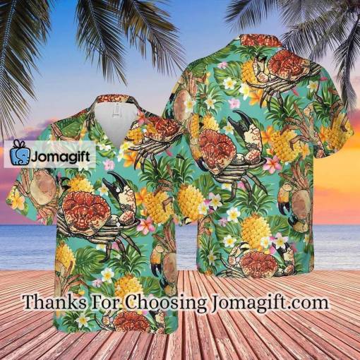 [High-Quality] Crab Hawaiian Shirt, Crab Lover Hawaiian Shirt Gift