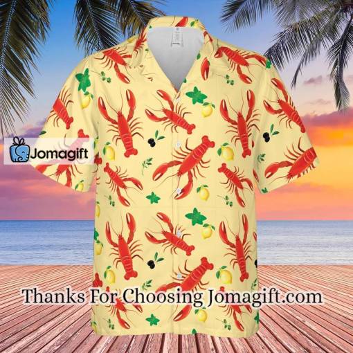 [High-Quality] Crawfish Crew Lemon Hawaiian Shirt Gift