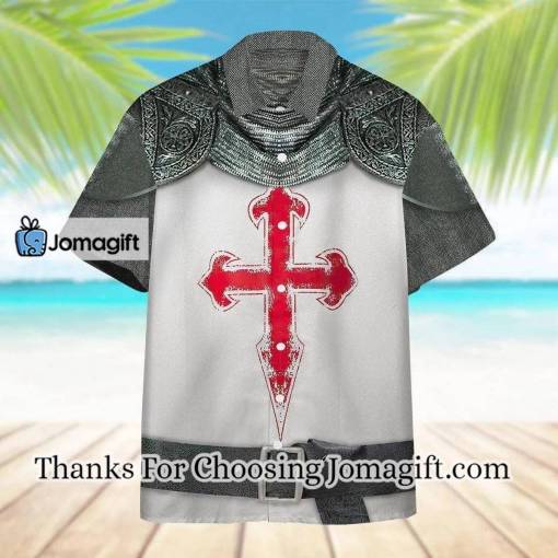 [Available Now] Crusader Knight Armour Hawaiian Shirt Gift