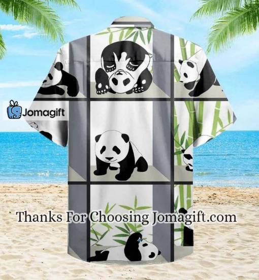 [High-Quality] Cute Panda Green Hawaiian Shirt 3D Gift