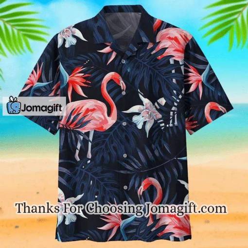 [High-Quality] Dark Flamingo Ornamental Design Hawaiian Shirt Gift