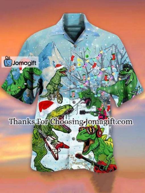[Available Now] Dinosaur Hawaiian Shirt Gift