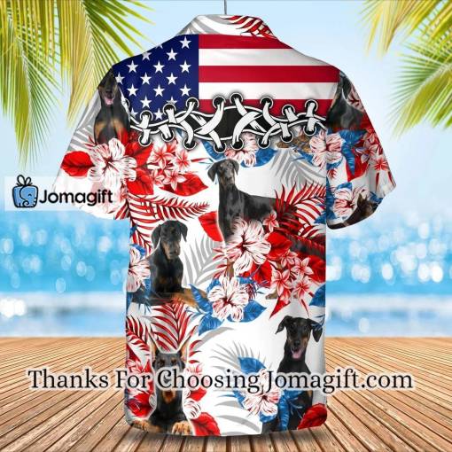 [High-Quality] Doberman Pinscher Hawaiian Shirt, Hawaiian shirt Gift