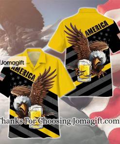 [High-Quality] Eagle America Beer Hawaiian Shirt Gift