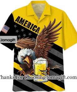Eagle America Beer Hawaiian Shirt HW7595 2
