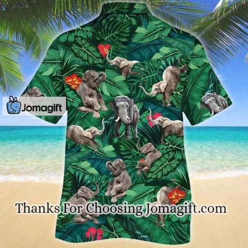 [High-Quality] Elephant Lovers Gift Hawaiian Shirt, Animal Elephant Hawaiian Shirt Men Gift