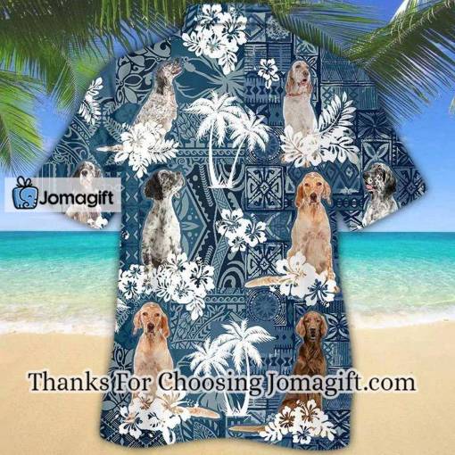 [High-Quality] English Setter Hawaiian Shirt new Gift