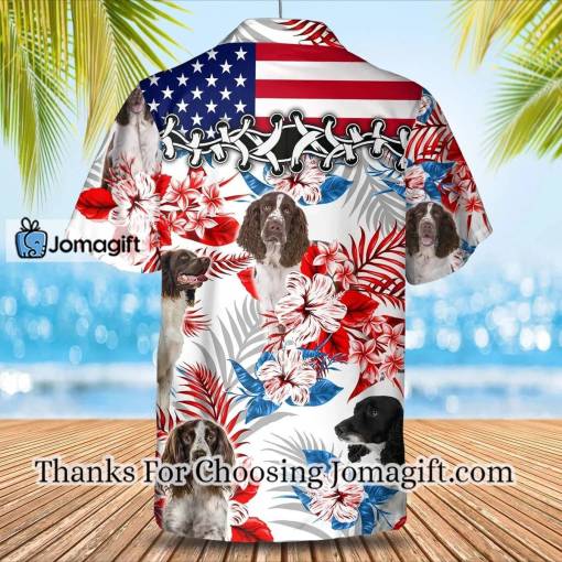 [High-Quality] English Springer Spaniel Hawaiian Shirt, Men Hawaiian shirt Gift