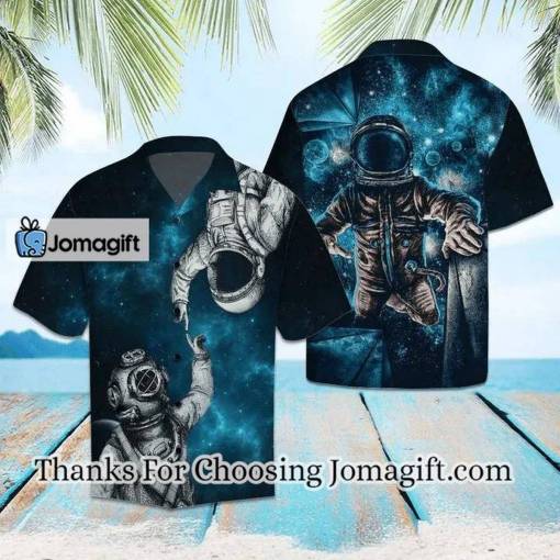 [High-Quality] Everything’s Falling Into Space With Astronaut Hawaiian Shirt Gift