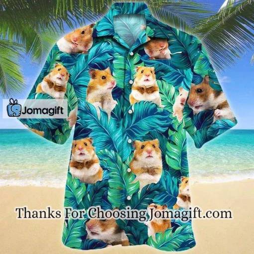 [Comfortable] Excellent Gift For Hamster Lovers Summer Beach Palm Tree Hawaiian Shirt Gift
