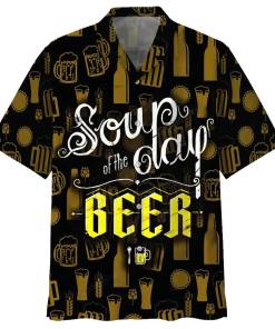 Fashionable Beer Hawaiian Shirt Soup Of The Day Beer Beer Hawaii Shirt 1 1