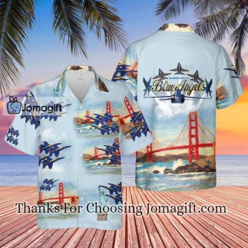 [Fashionable] Blue Angels Hawaiian Shirt