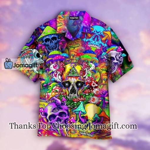[Fashionable] Hippie Skull Hawaiian Shirt