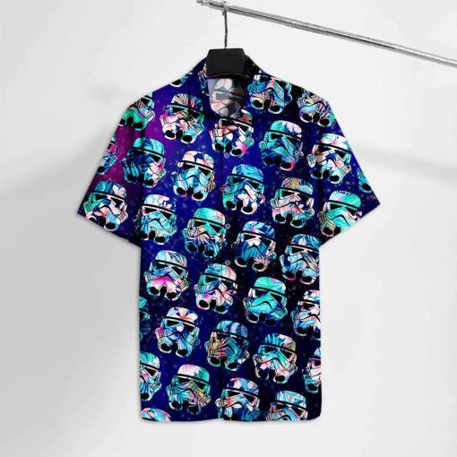 [Fashionable] Sw Hawaiian Shirt Sw Storm Trooper Floral [Amazing] Cool Starwar