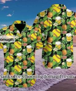 Fastpitch softballs And Beer Hawaiian Shirt HW1502