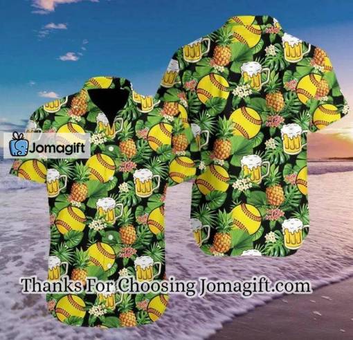 [Available Now] Fastpitch softballs And Beer Hawaiian Shirt Gift