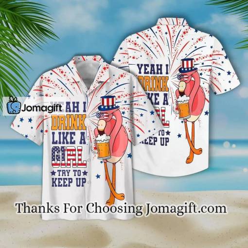 [Comfortable] Flamingo Leader Of The Flock Aloha Hawaiian Shirts, gift for Flamingo lovers Gift