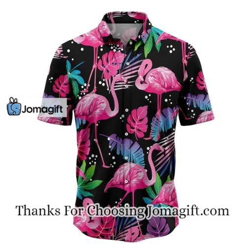 [Comfortable] Flamingo Leaf Summer Hawaiian Shirts Gift