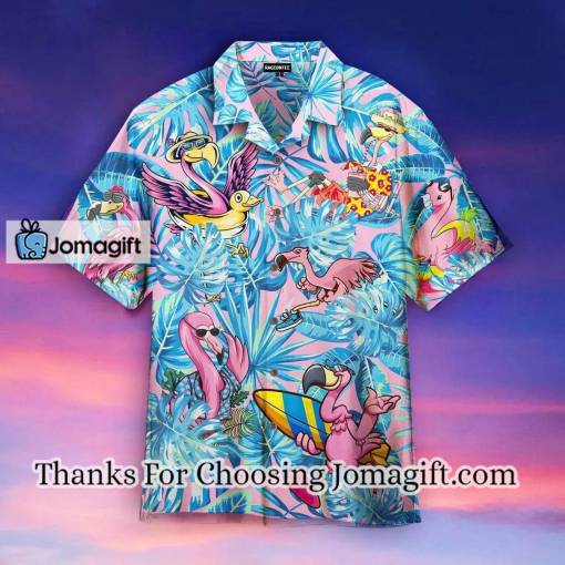 [Available Now] Flamingo Tropical Funny Hawaiian Shirt Gift
