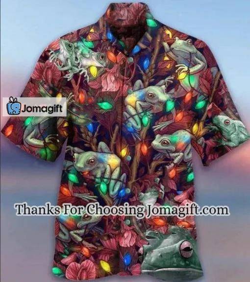 [Available Now] Frog Light Bulb Hawaiian Shirt Gift