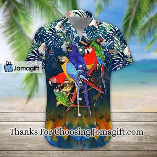 [Comfortable] Funny Parrot Hawaiian Shirt Gift