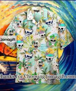 [Available Now] Funny Skull Head In The Summer Hawaiian Shirt Gift