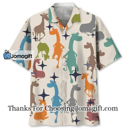 [Best-Selling] Giraffe Colorfull Hawaiian shirt Gift