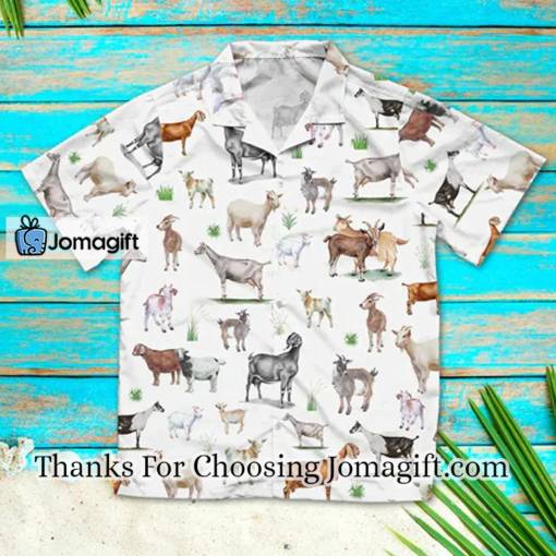 [Best-Selling] Goat painting pattern Hawaiian Shirt Gift