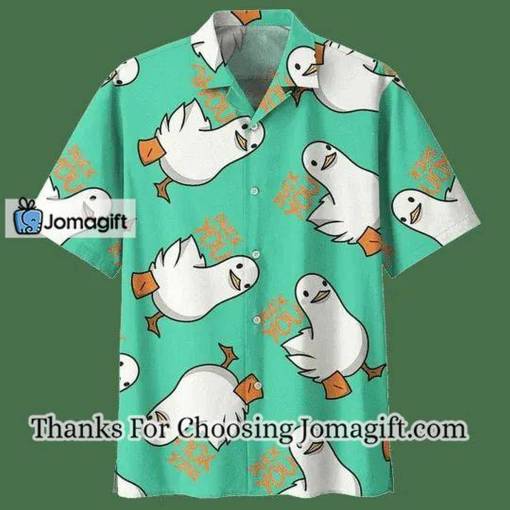[Best-Selling] Green Duck Hawaiian Shirt Gift