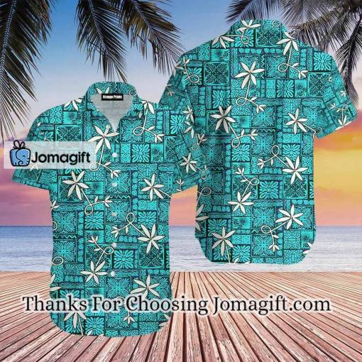 [Best-Selling] Green Tropical Pattern Hawaiian Shirt Gift