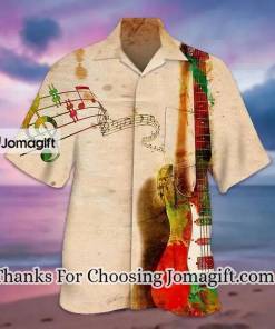 [Personalized] Guitar & Phonogram Hawaiian Shirt Gift