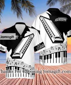[Personalized] Harmonica Music Hawaiian Shirt Gift