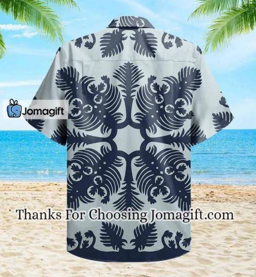 [Best-Selling] Hawaiian Flower Blue Hawaiian Shirt 3D, Coral Hawaiian Shirt Gift