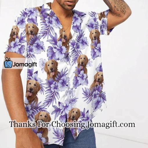 [Best-Selling] Hawaiian Hibiscus Golden Retriever Hawaiian Shirt Adult Gift