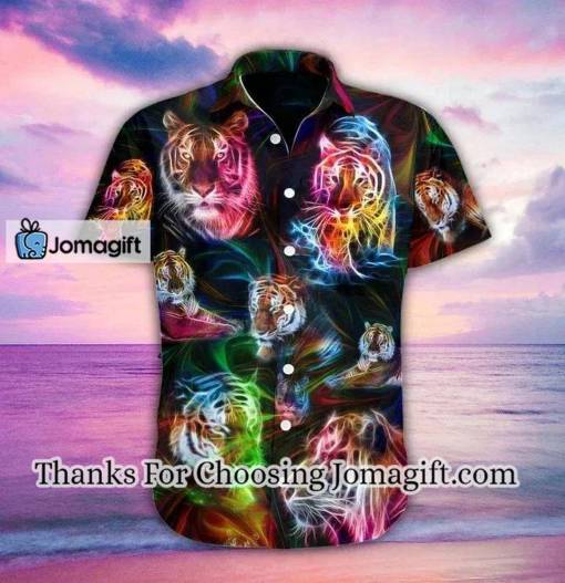 [Best-Selling] Head Of Tiger Fantasy Design Hawaiian Shirt Gift
