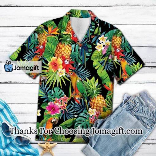 [Best-Selling] Hiding Parrot Hawaiian Shirt Gift
