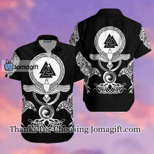 [High-quality] Eagle Vikings Hawaiian Shirt