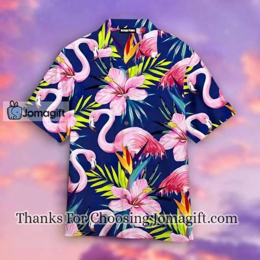 [High-quality] Flamingo Hibiscus Hawaiian Shirt