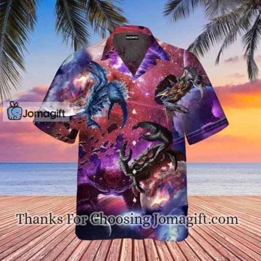 [High-quality] Galaxy Crab Get Crackin Hawaiian Shirt