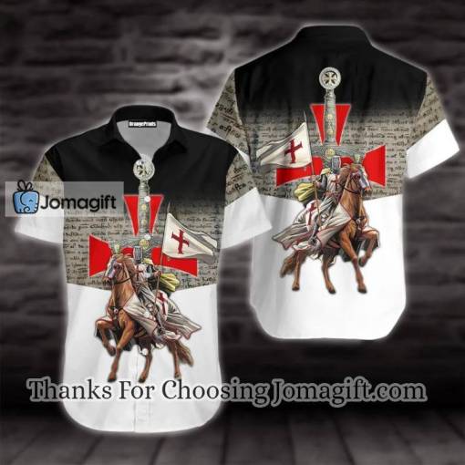 [High-quality] Knight Templar Hawaiian Shirt