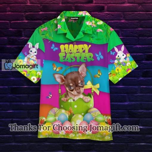 [High-quality] Lovely Puppy Happy With Easters Day Hawaiian Shirt