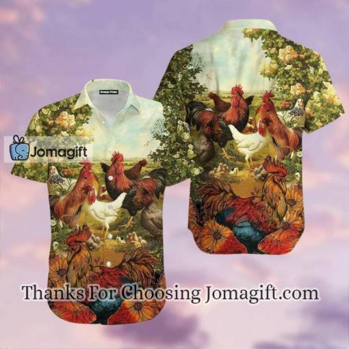 [High-quality] Rooster Hawaiian Shirt