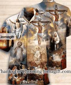 [Best-Selling] High quality The Life Of Jesus Hawaiian Shirt, Jesus Hawaii Shirt Men, Gift