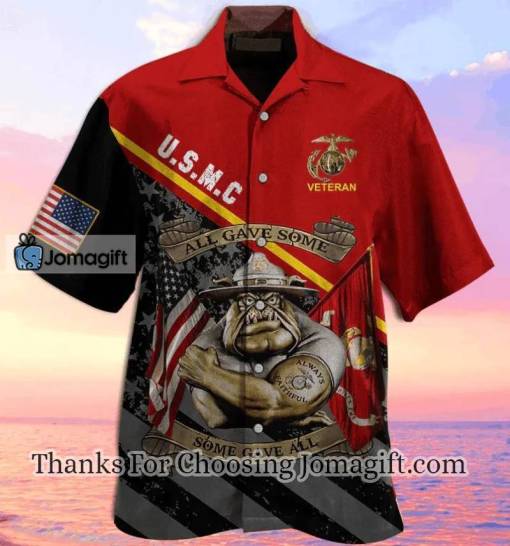 [High-quality] U.S Marine All Gave Some Cool Hawaiian Shirt