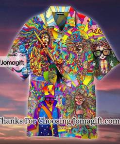 Hippie Music Colorful Hawaiian Shirt HW4733