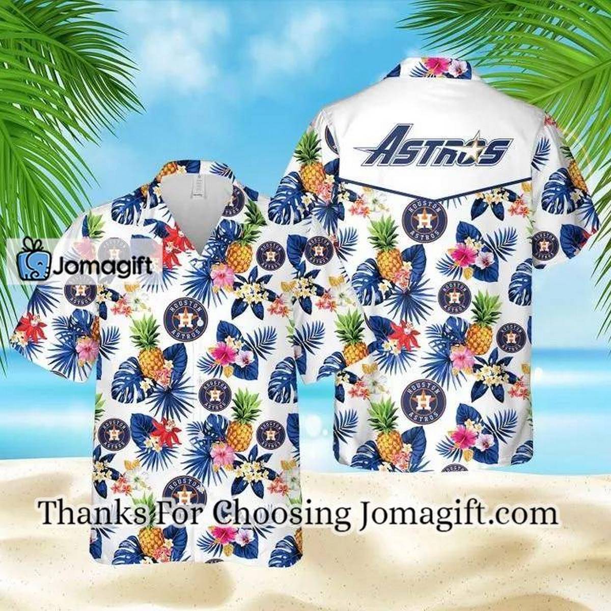 Houston Astros Hawaiian Shirt Hawaiian shirt for men Hawaiian shirts for women AH2031 1